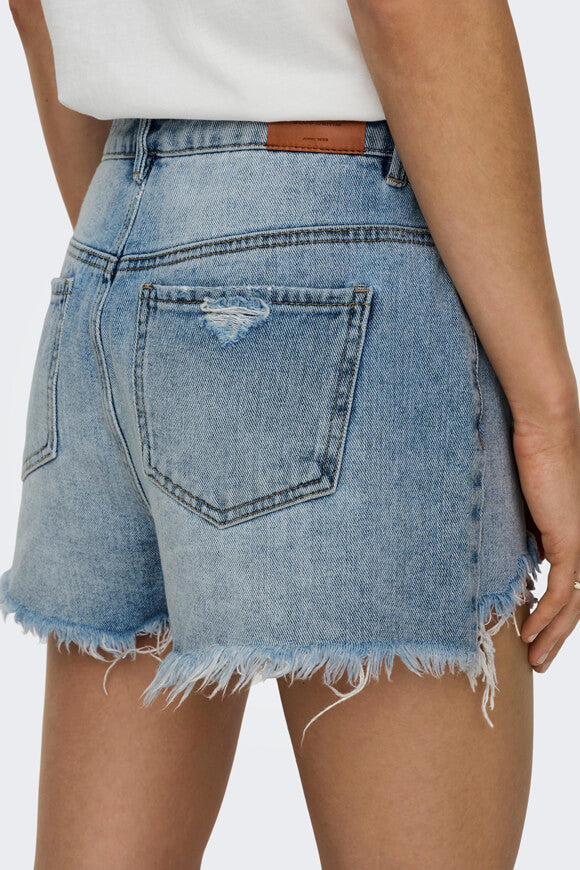 Denim shorts - Light blue denim