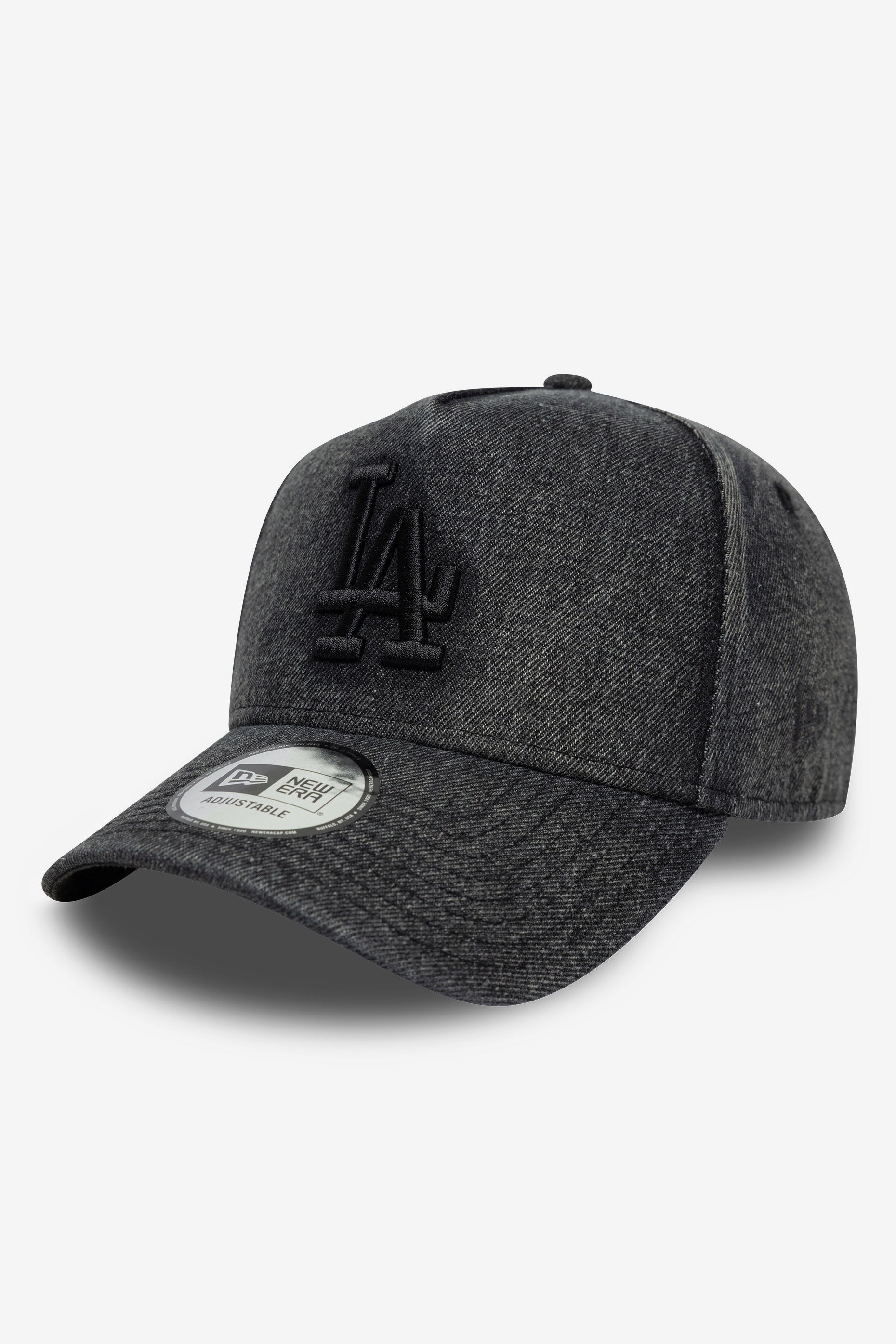 Snapback Cap - Black Denim