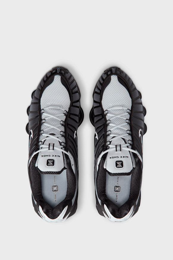 Shox TL Sneaker - Black + White + Pure Platinum