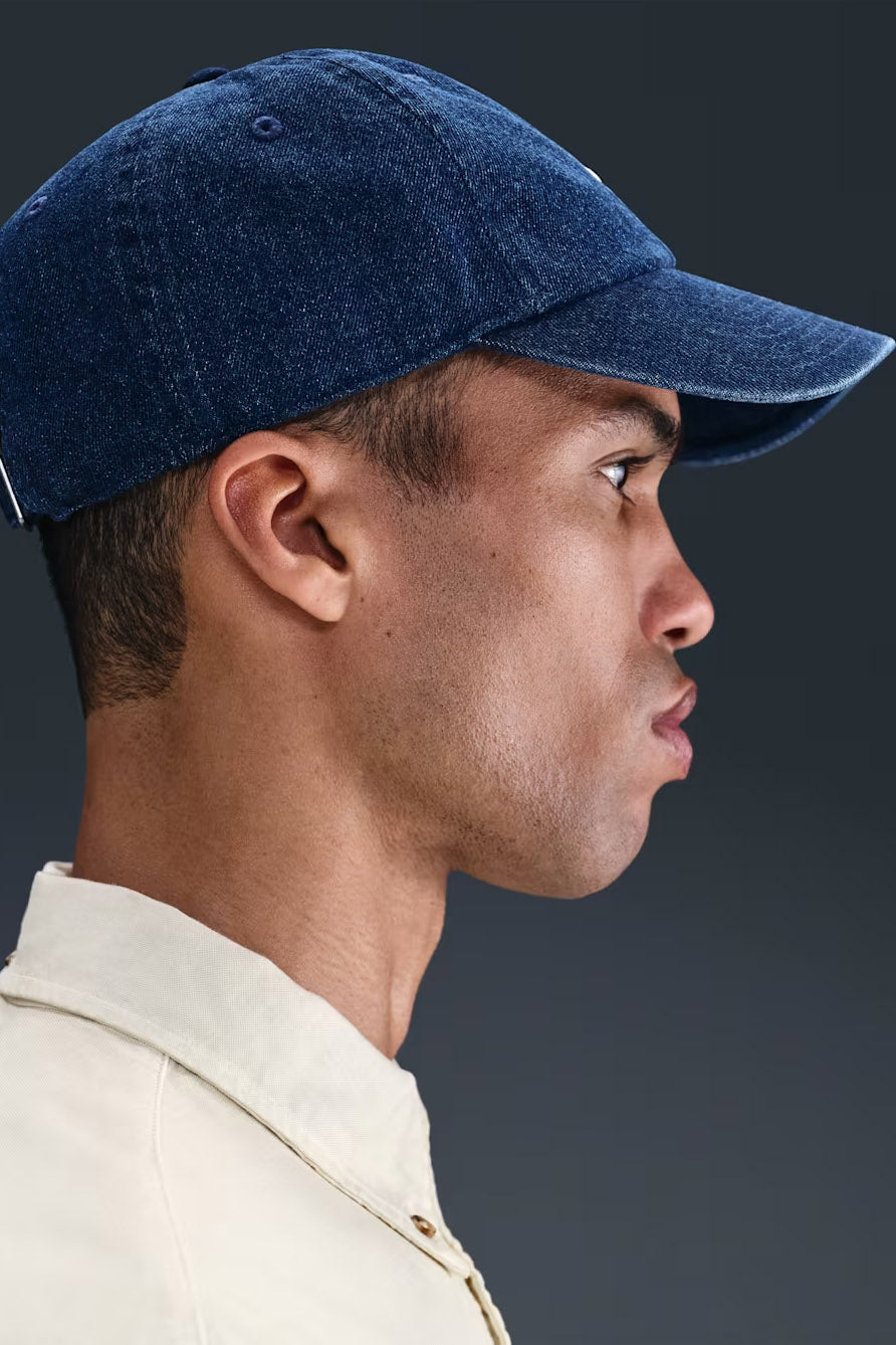 Casquette Strapback - Dark Blue Denim