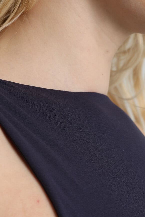 Crop Top dos nu - Bleu marine