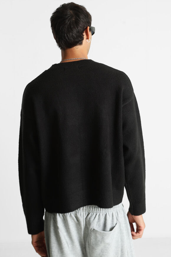Strickpullover - Black