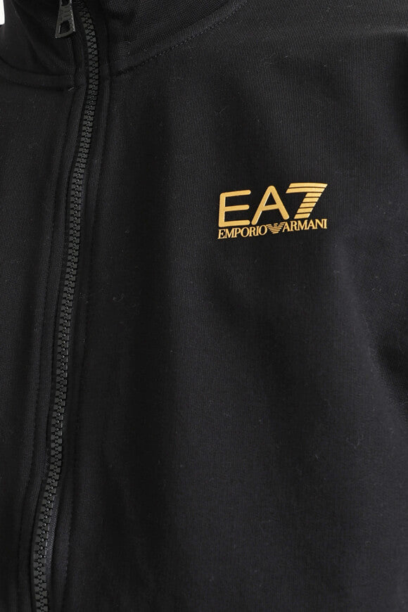 Sweatjacke - Black + Gold