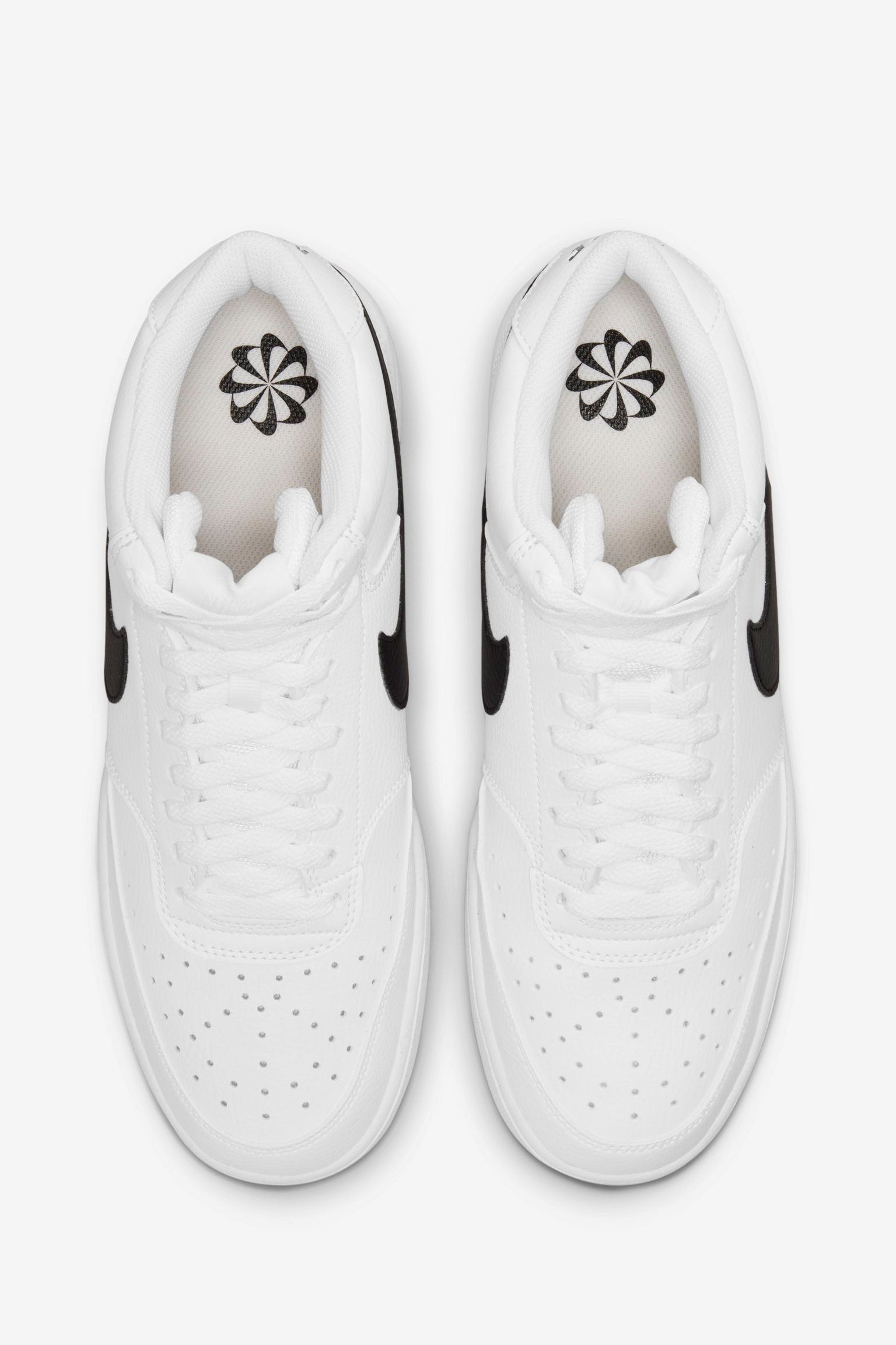 Court Vision Next Nature Sneaker - White + Black