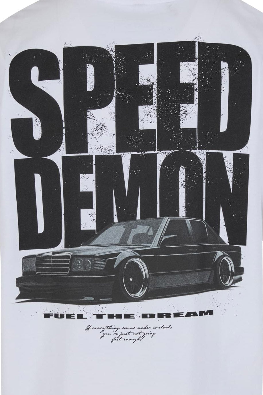 Speed Demon Oversize T-Shirt - White