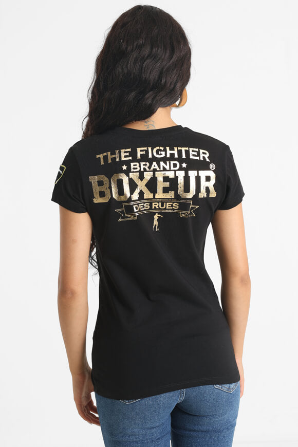 T-shirt - Black + Gold