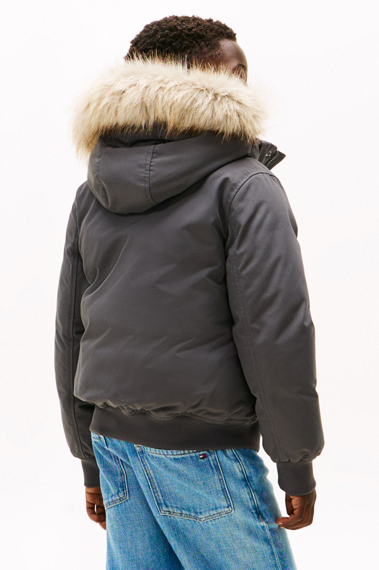 Bomber imbottito - Grigio