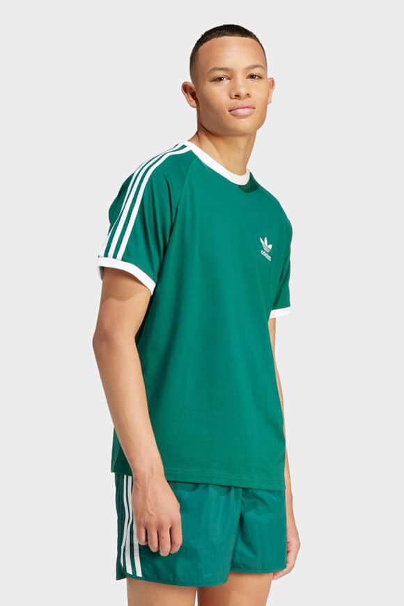 Adicolor Classics 3-Stripes T-Shirt - Collegiate Green