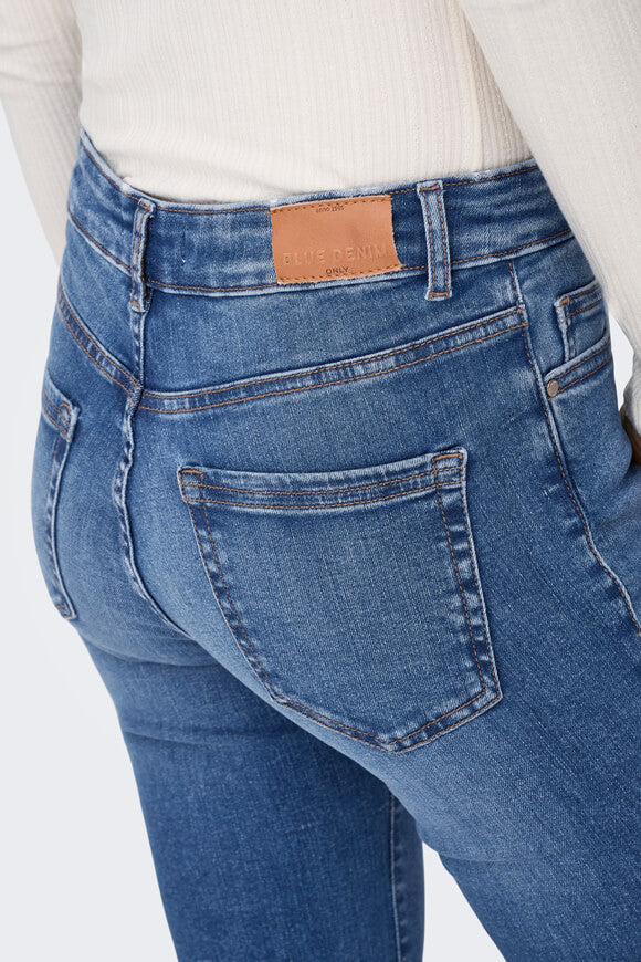 ONLBLUSH Jeans Flare L32 - Bleu Moyen