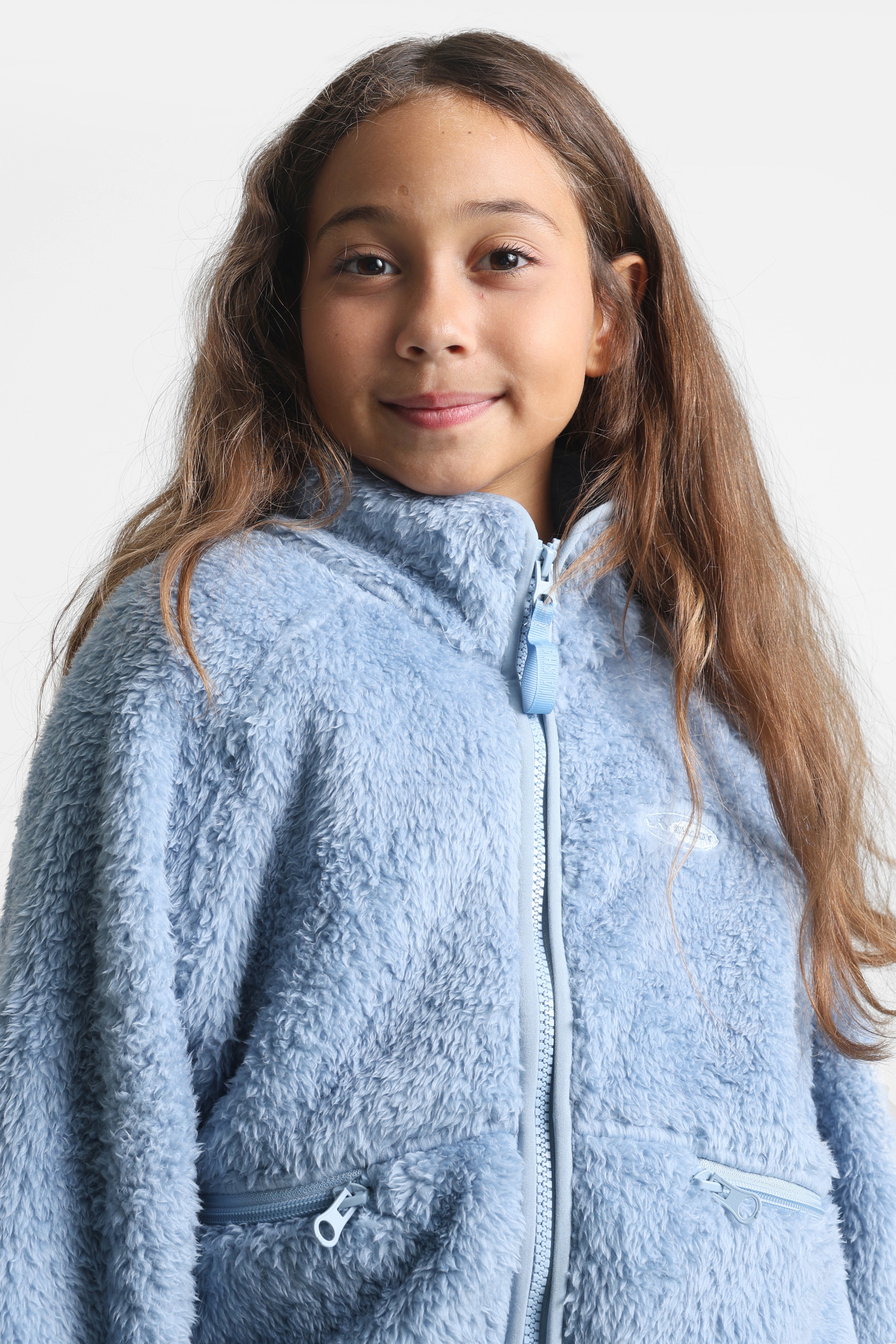 Teddy Jacke - Hellblau