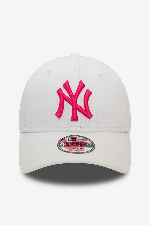 9Forty Cap / Strapback - Blanc + Rose