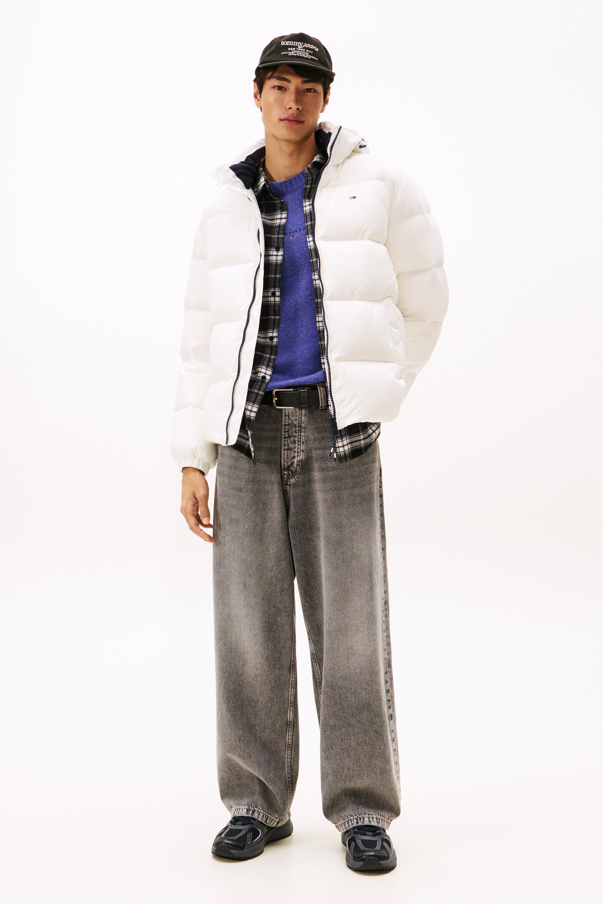 Puffer-Daunenjacke - Offwhite