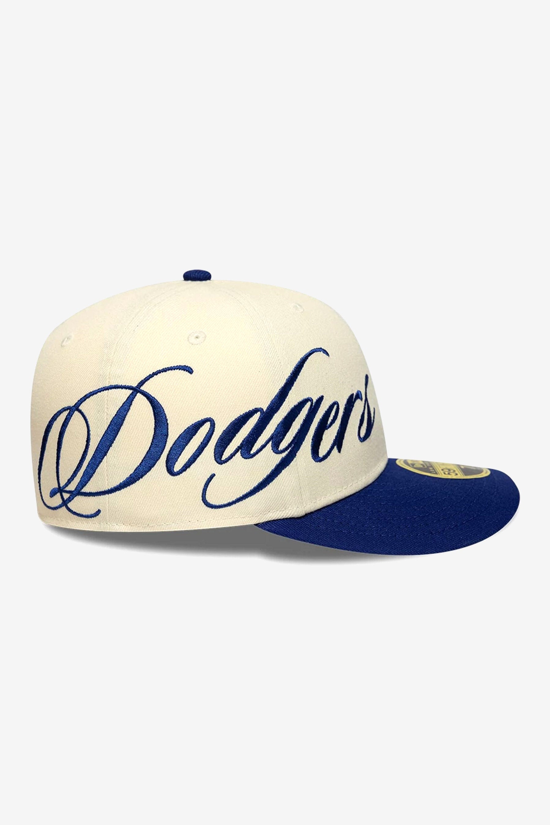 Casquette 59fifty - Light Beige + Royal