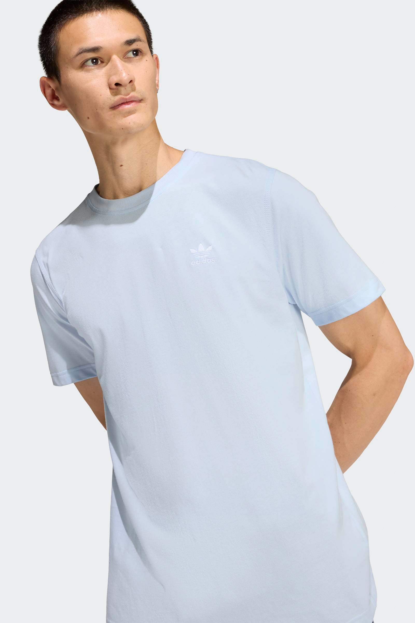 Trefoil Essentials T-Shirt - Crystal Sky