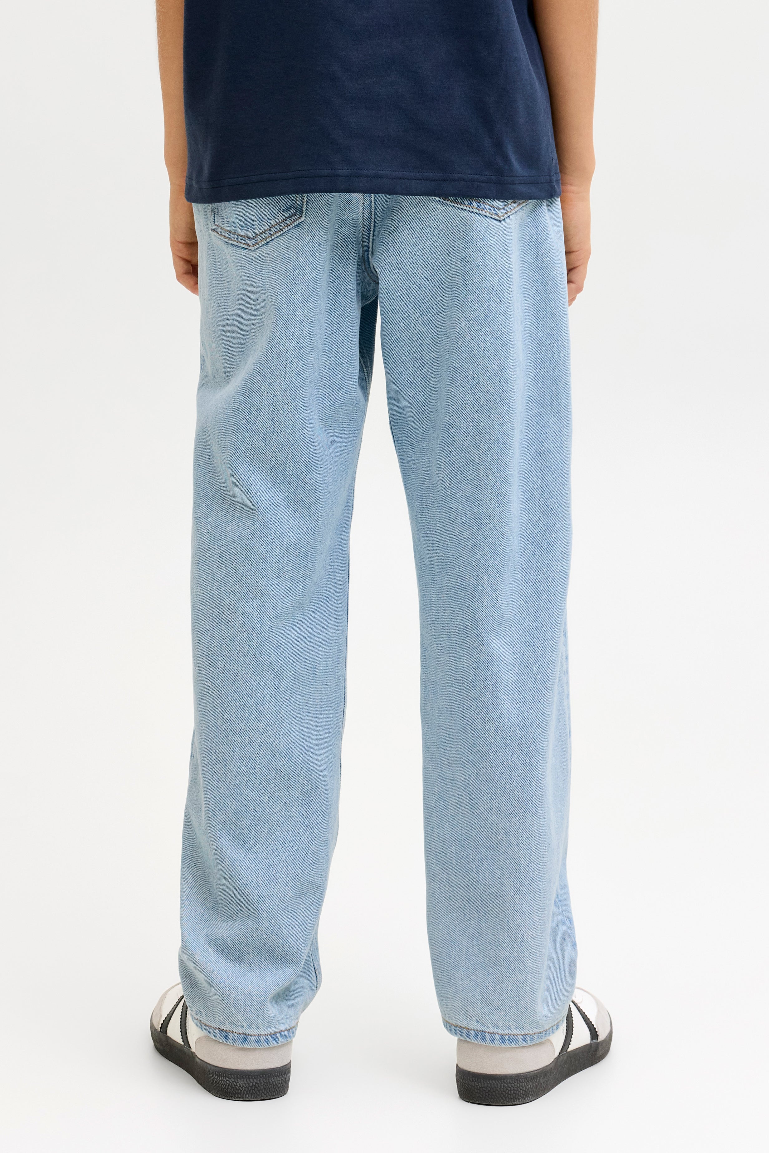 JJICHRIS JJORIGINAL Relaxed Fit Jeans - Light Blue Denim