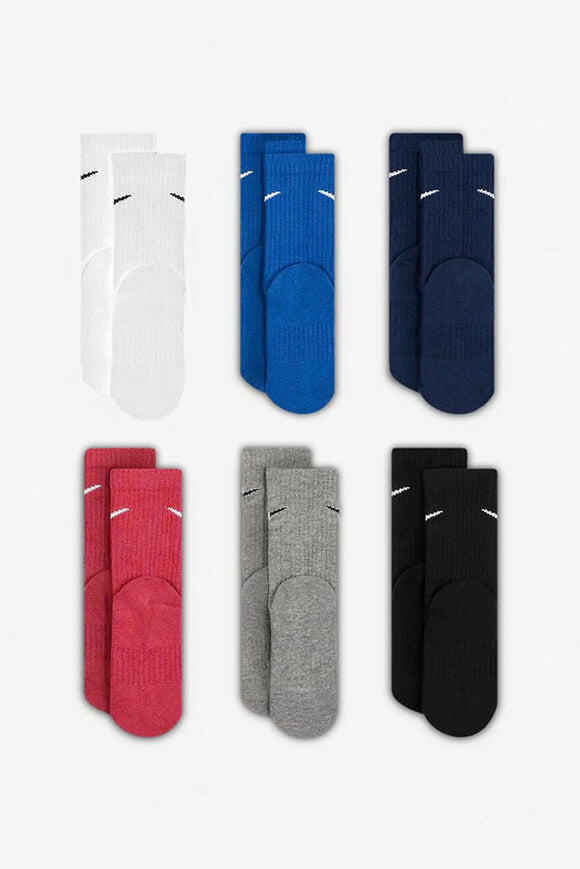 Calzini Performance Basics da sei pezzi per bambini - Multicolore