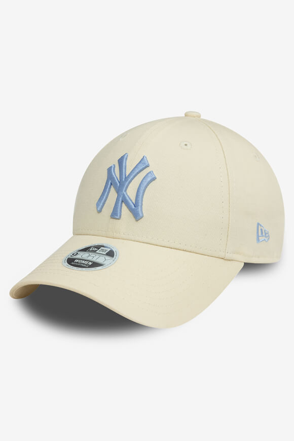 9Forty Cap / Strapback - Light Beige + Light Blue