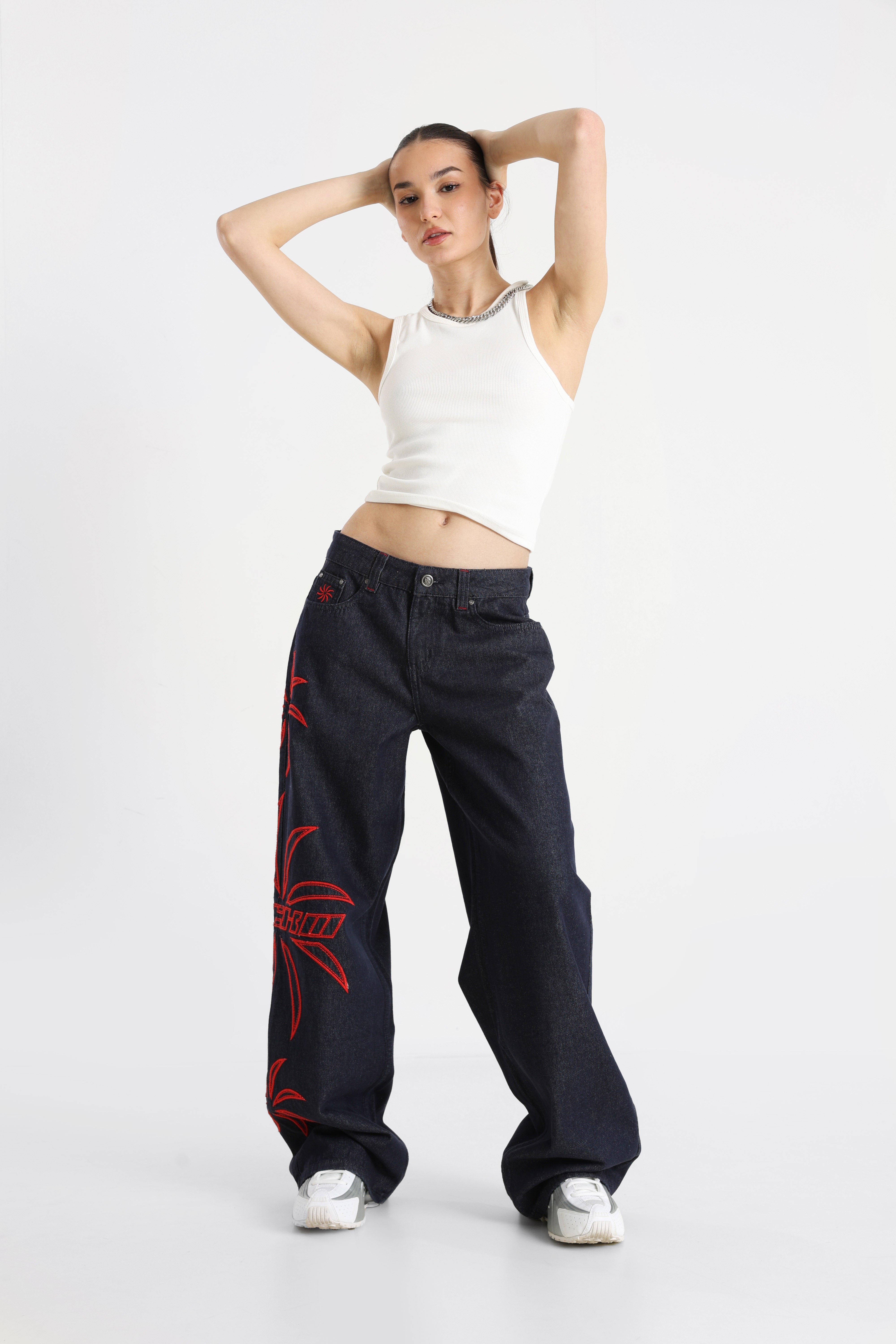 Baggy Jeans - Dunkelblau