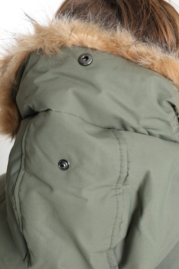 Abelli Wattierte Bomberjacke - Dusty Olive