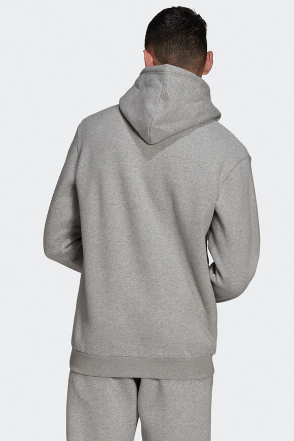 Kapuzensweatshirt - Grau meliert