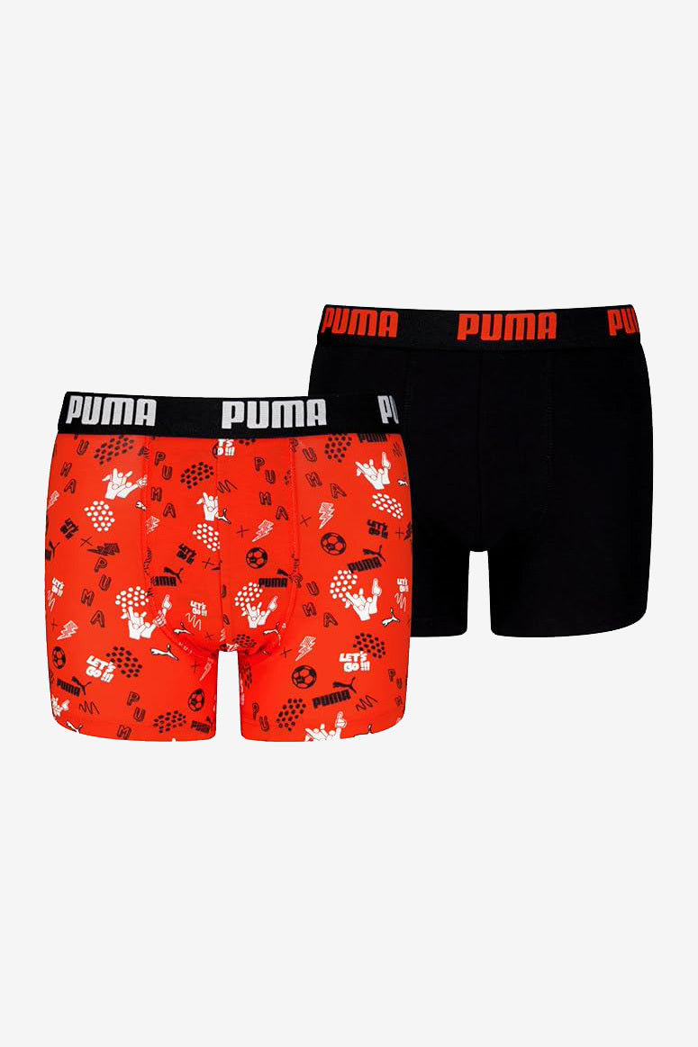 Pack of 2 boxers - Red + Black