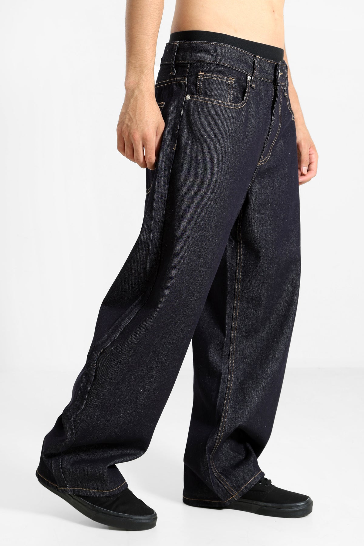Jean balloon fit - Rinsed Blue