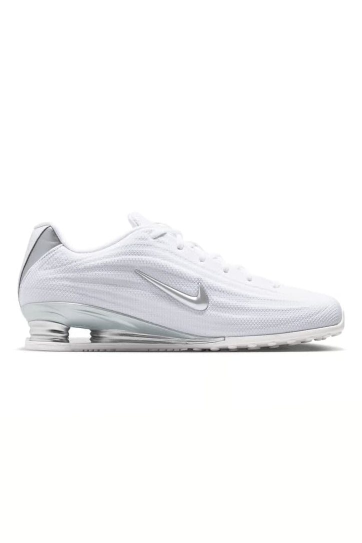 Shox Z Sneaker - White + Metallic Silver