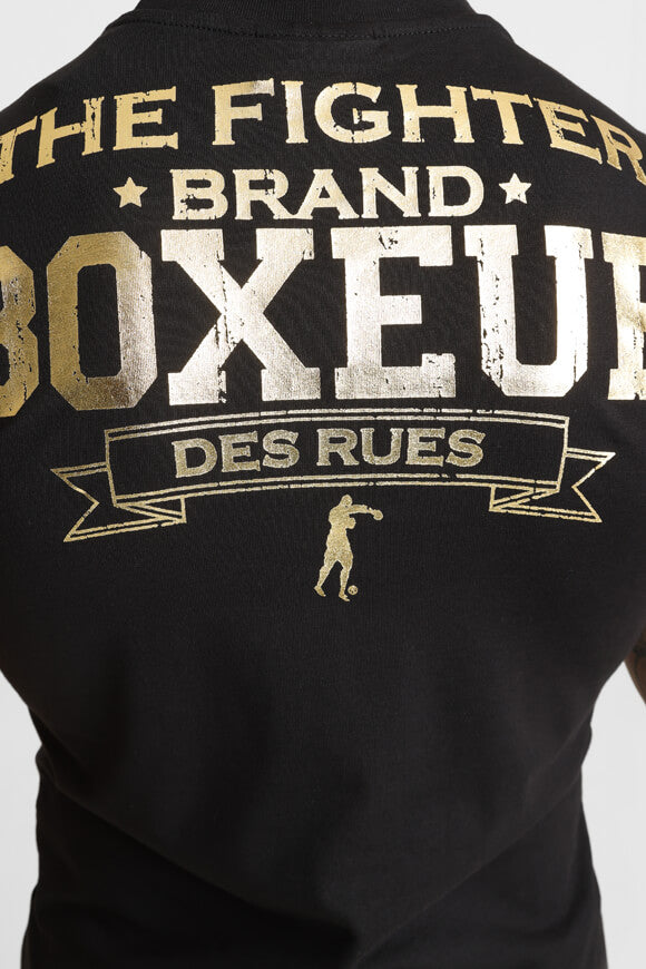 Tanktop - noir + couleur or