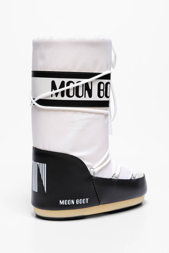 Icon Nylon stivali da neve - Black + White
