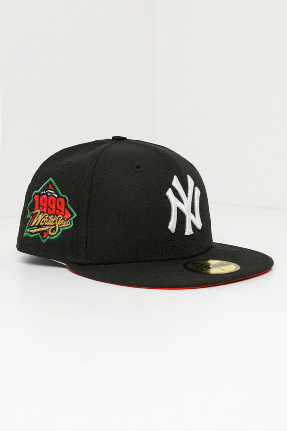 Casquette 59Fifty - Noir + Rouge