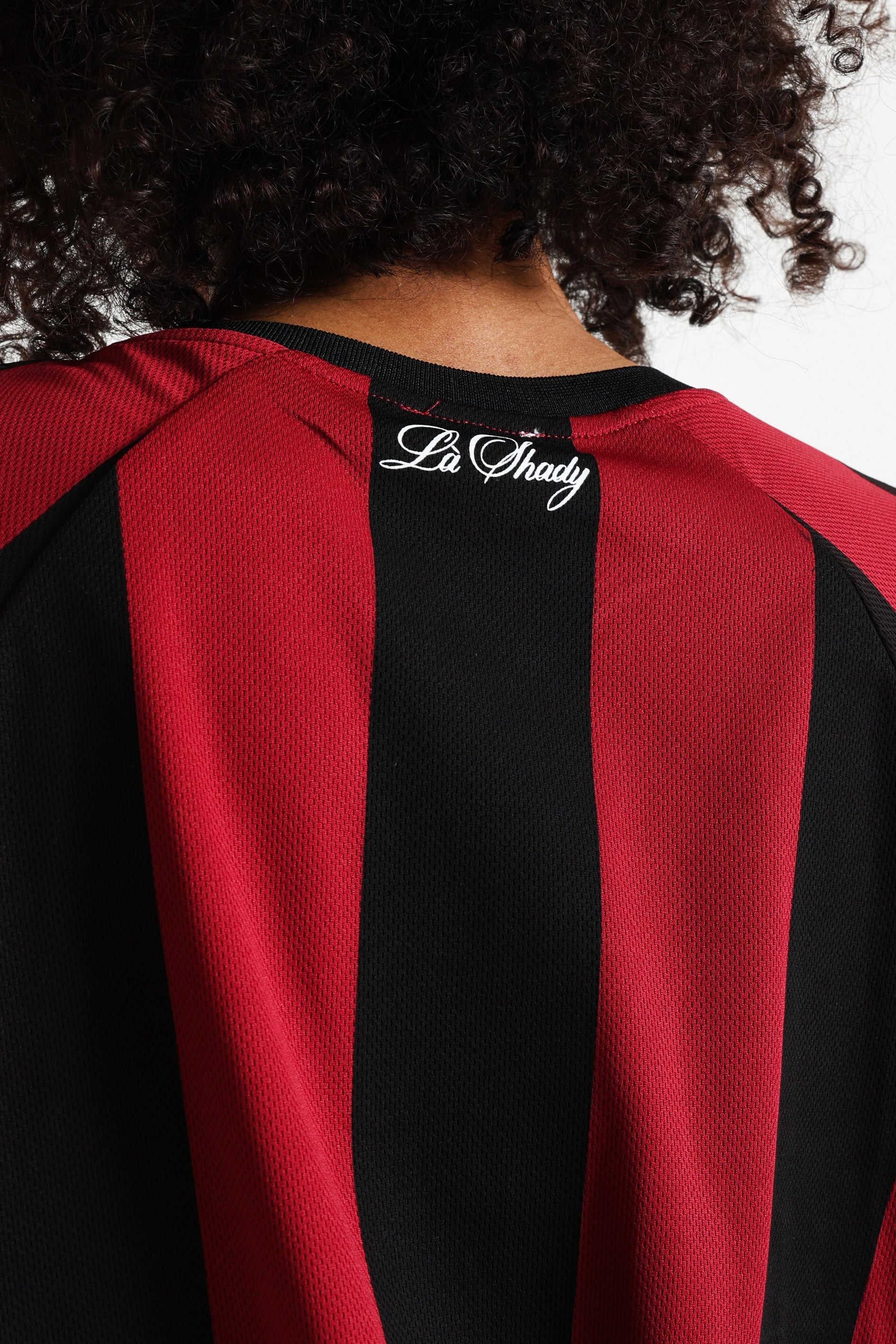 T-shirt ampia - Bordeaux + Nero