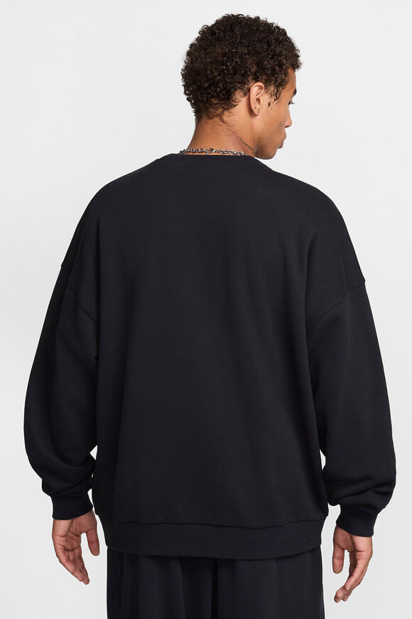 Club Fleece sweatshirt ample - Black