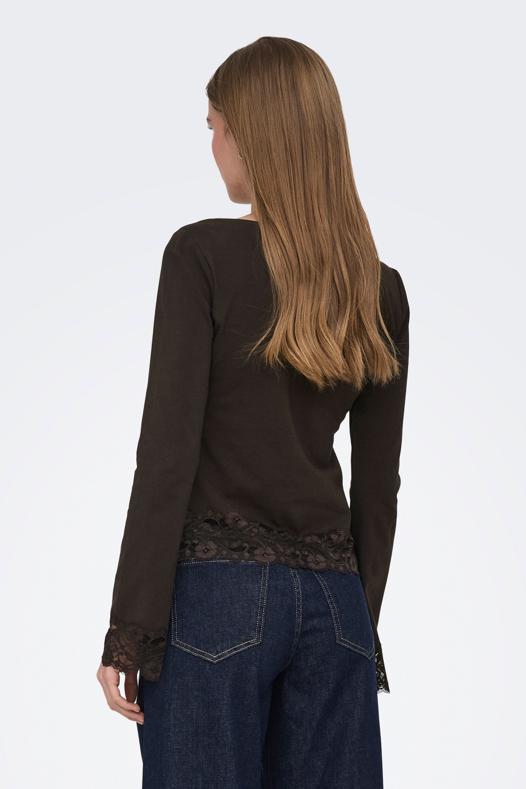 ONLLIVE Langarmshirt - Chocolate Torte