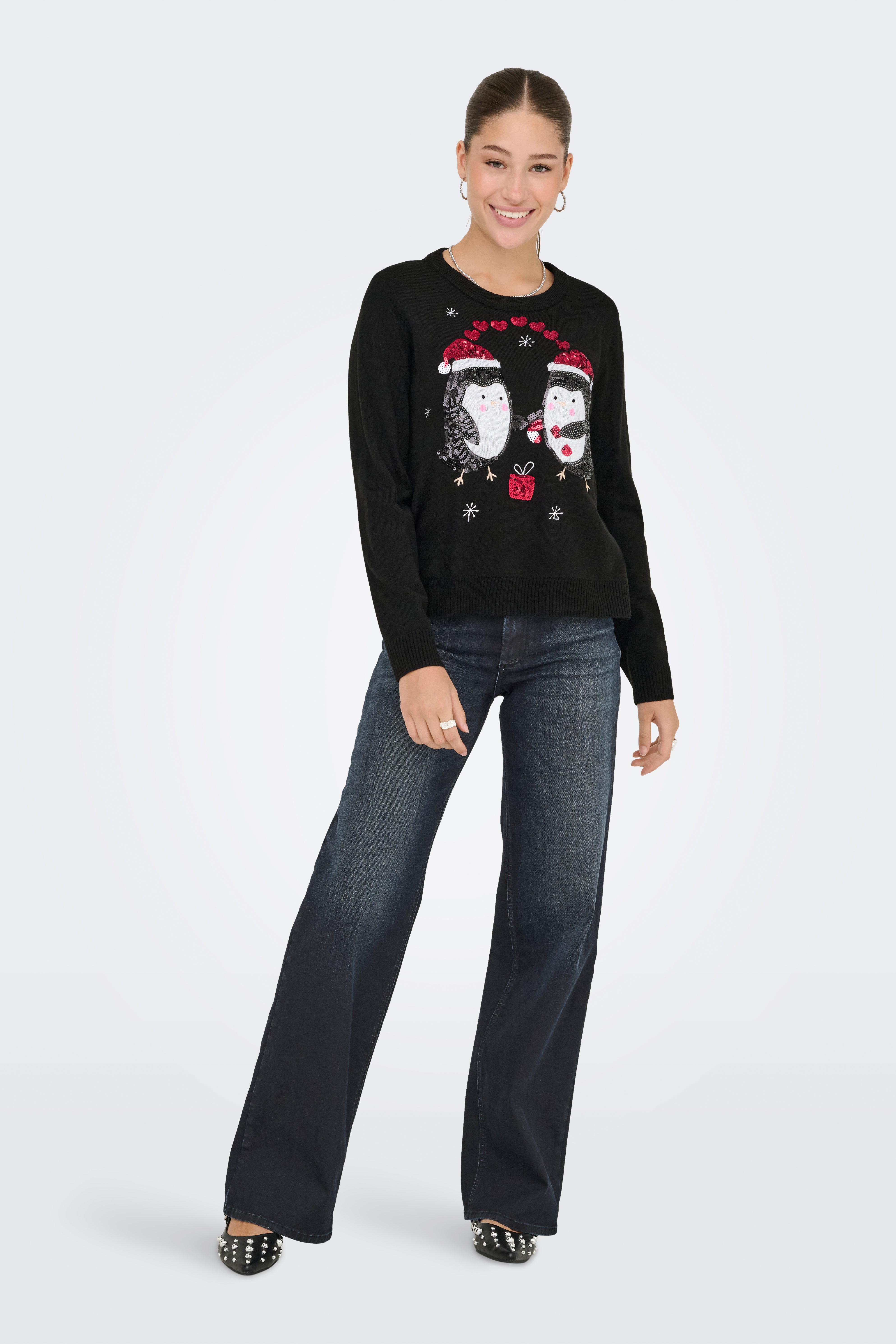 Maglia natalizia - Nero