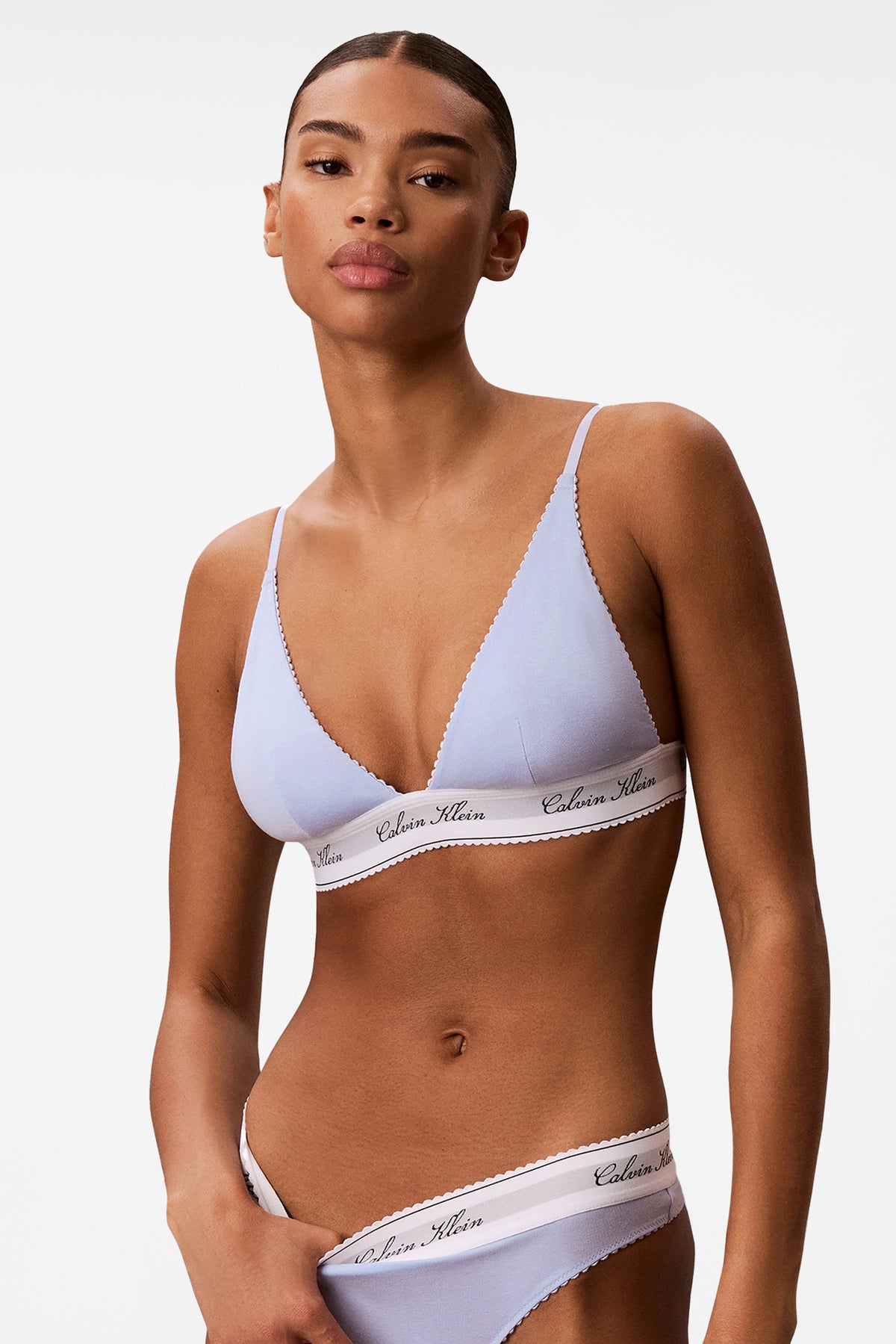Triangel-Bralette - Amethyst Cream