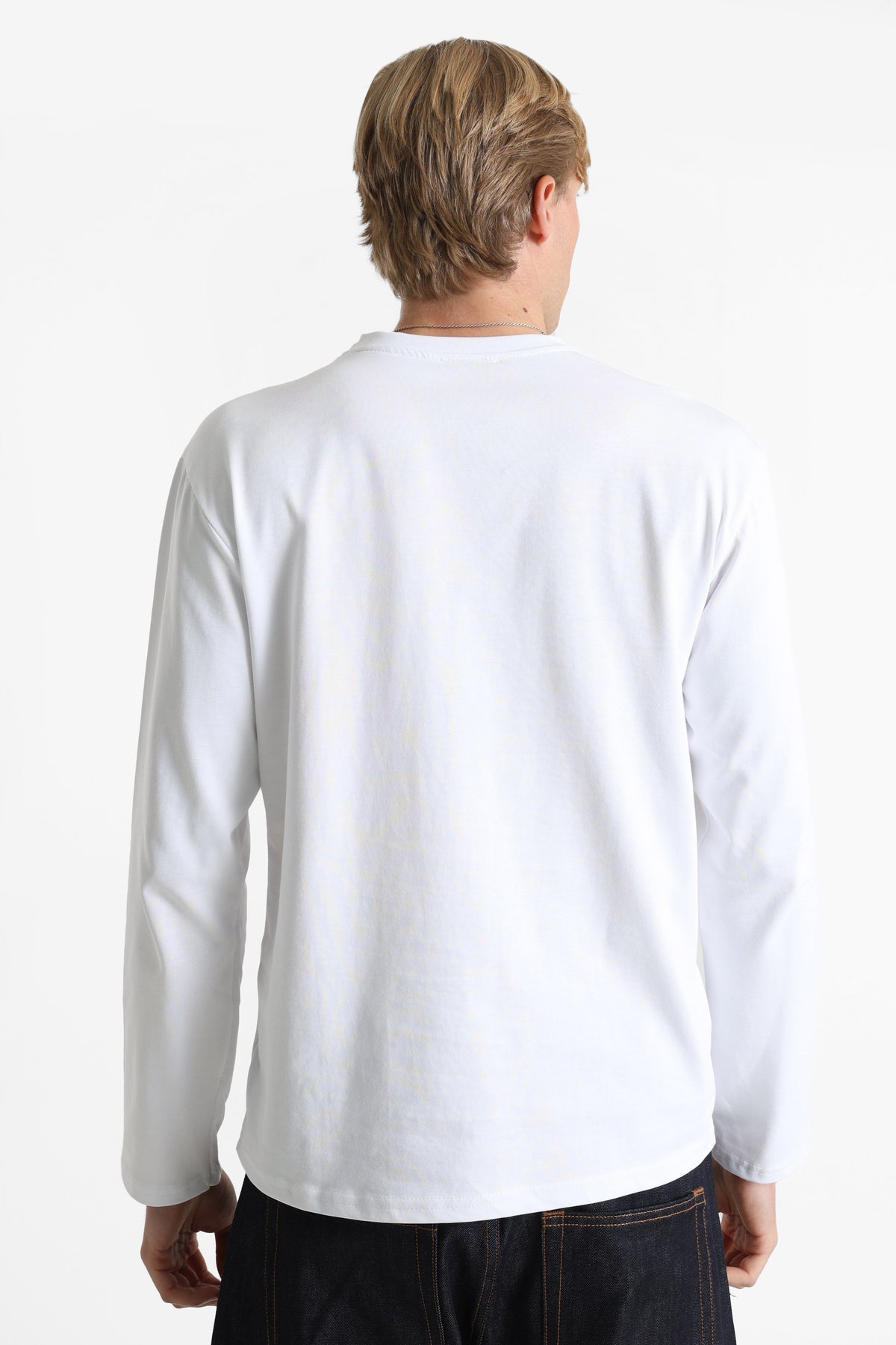 Camicia maniche lunghe - White