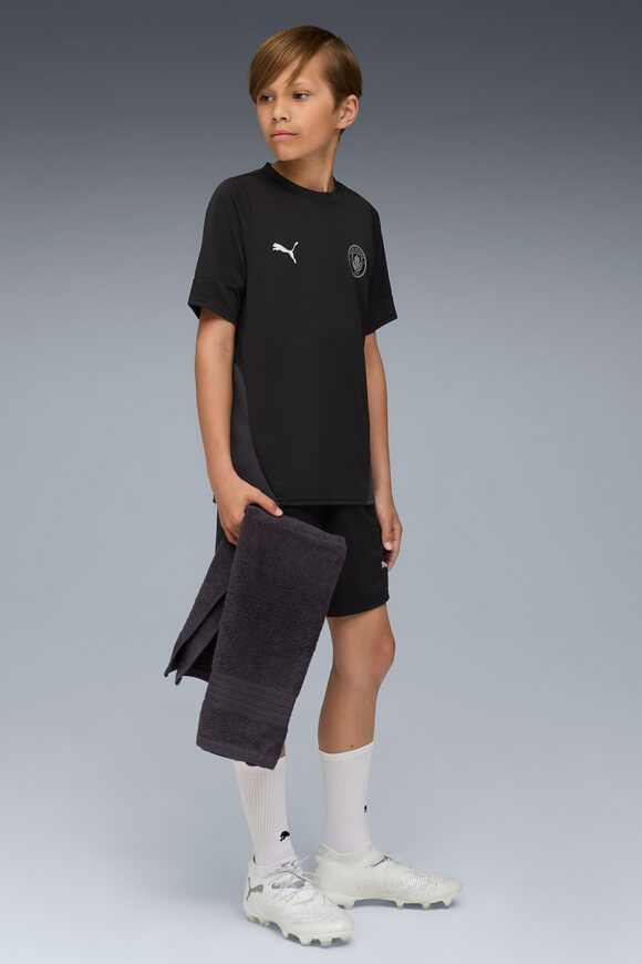 Manchester City Mesh T-Shirt - Black