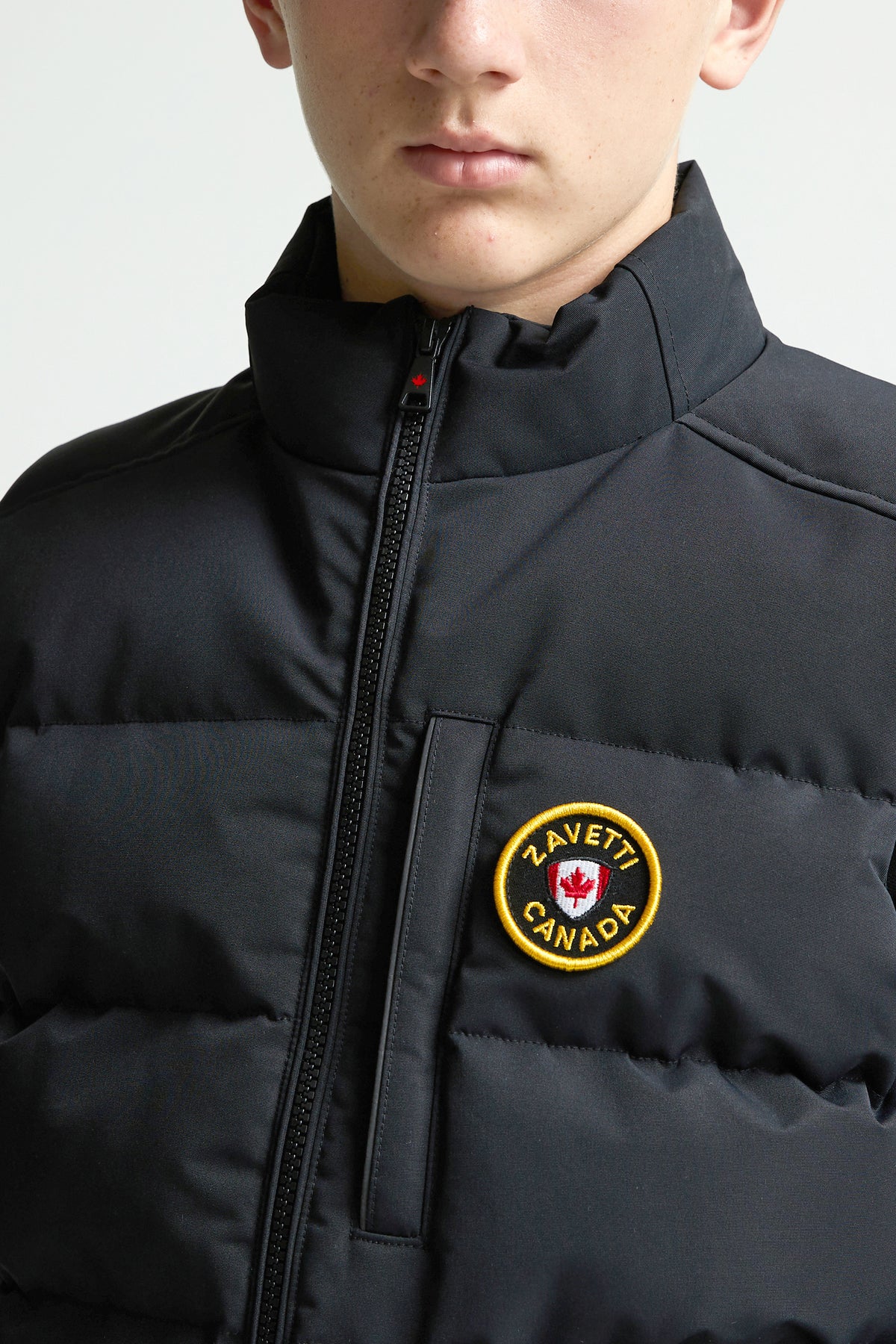 Oshawa Puffergilet - Jet Black