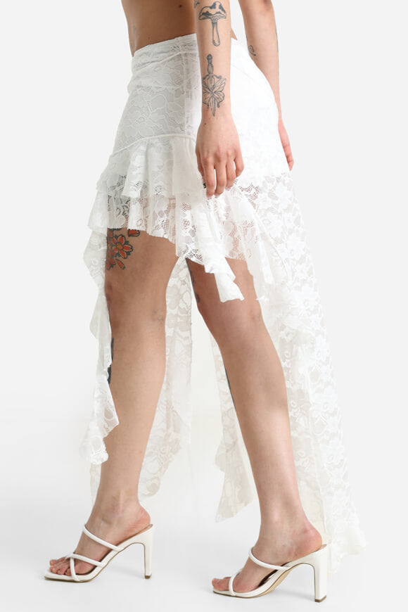 Spitzenrock - Weiss