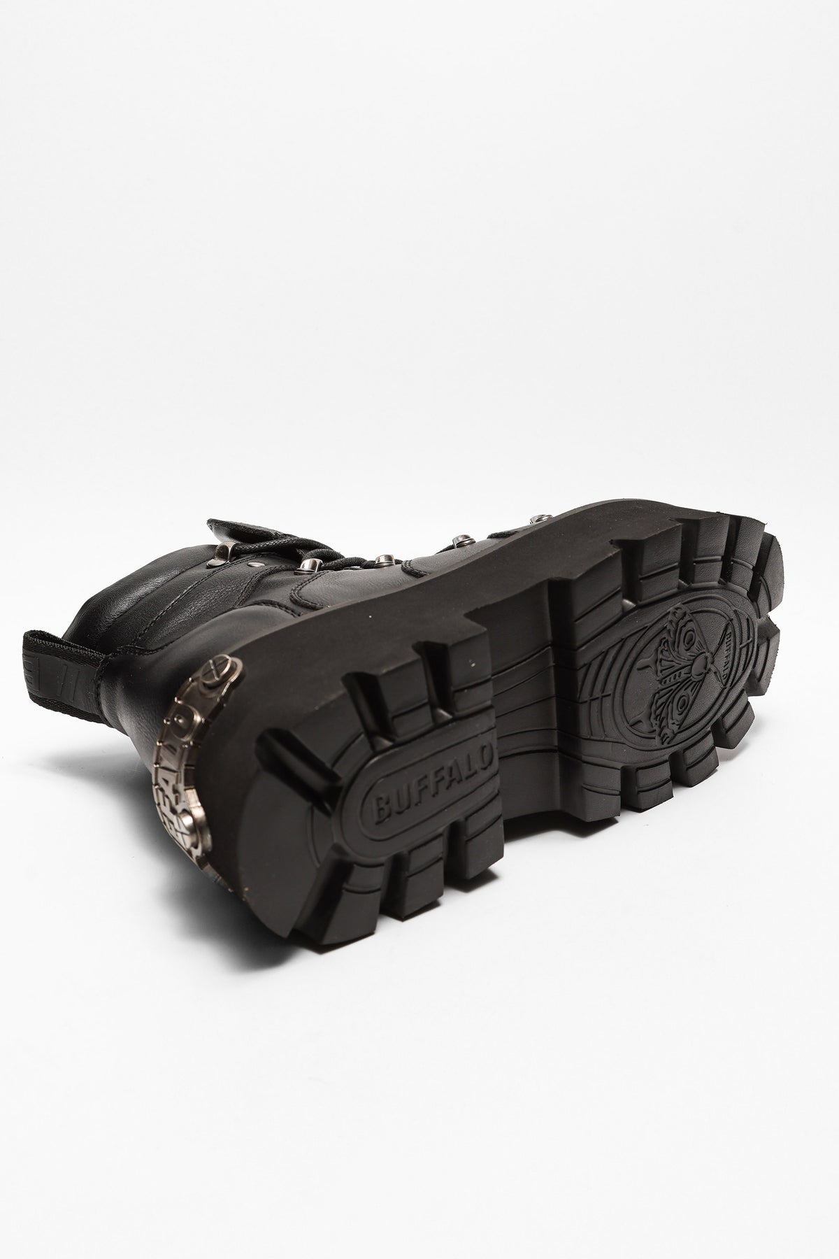 Vegan Brake Hike winter platform ankle boots - Black