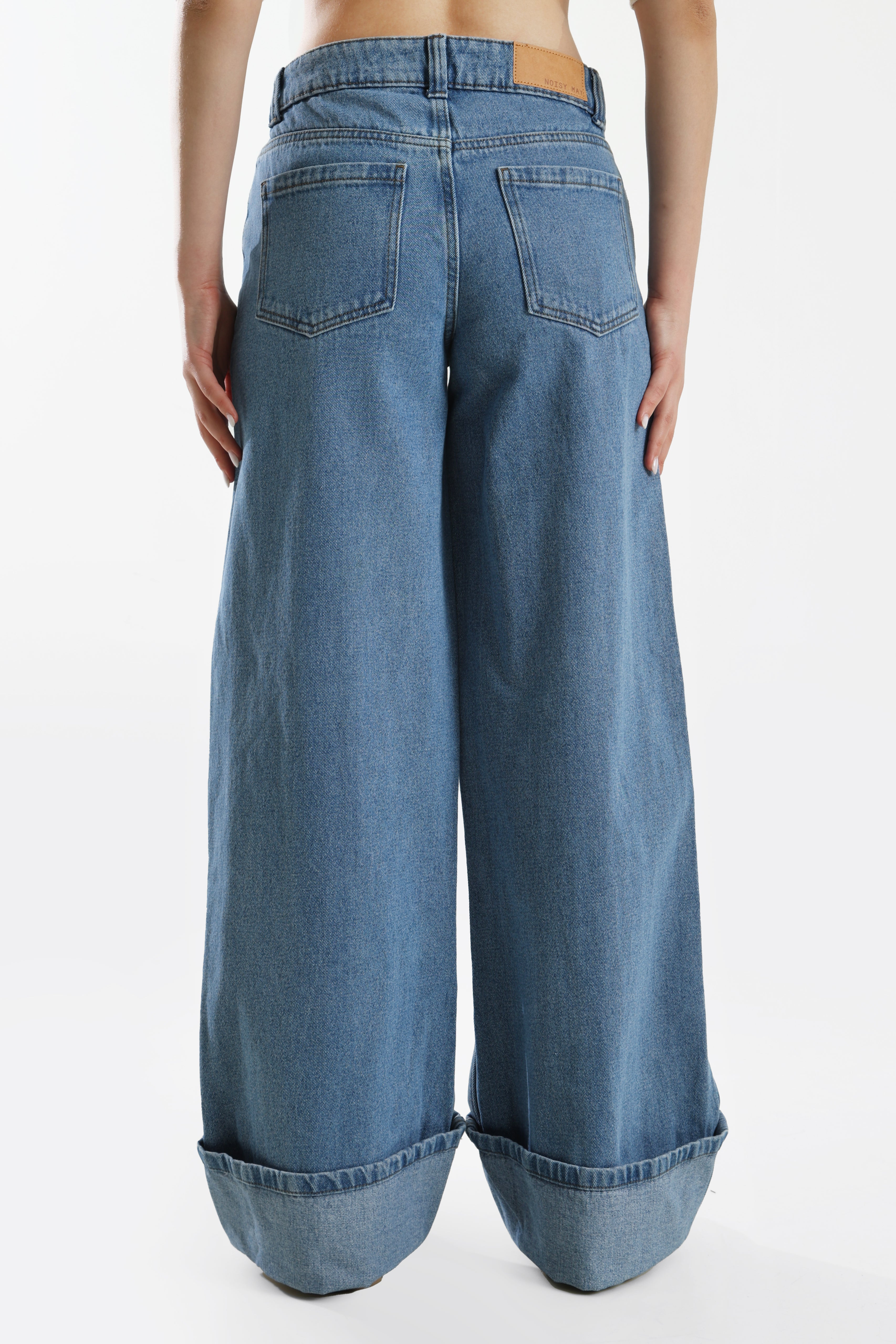 NMKETTIE Jeans a gamba larga L32 - Blu Medio