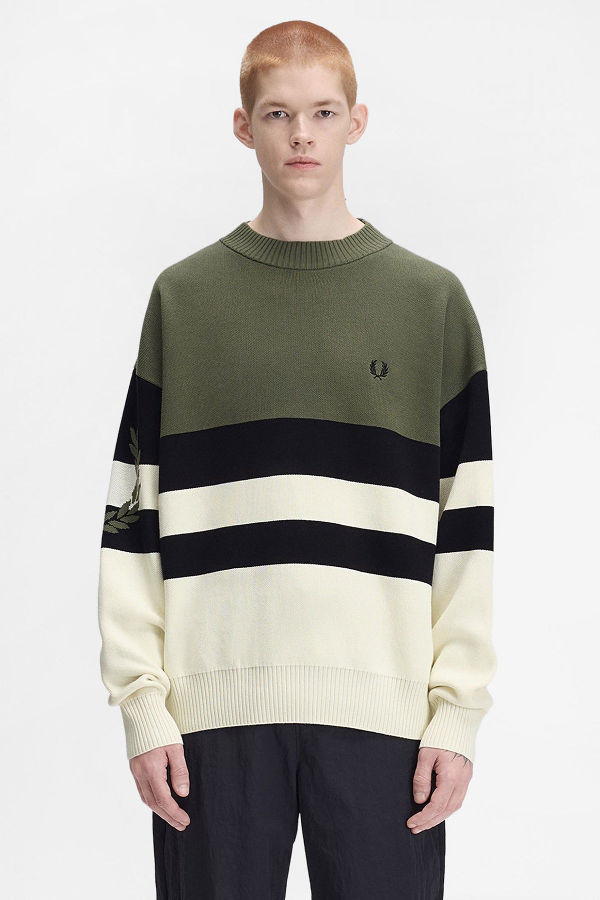 Maglione in maglia - Laurel Wreath Green