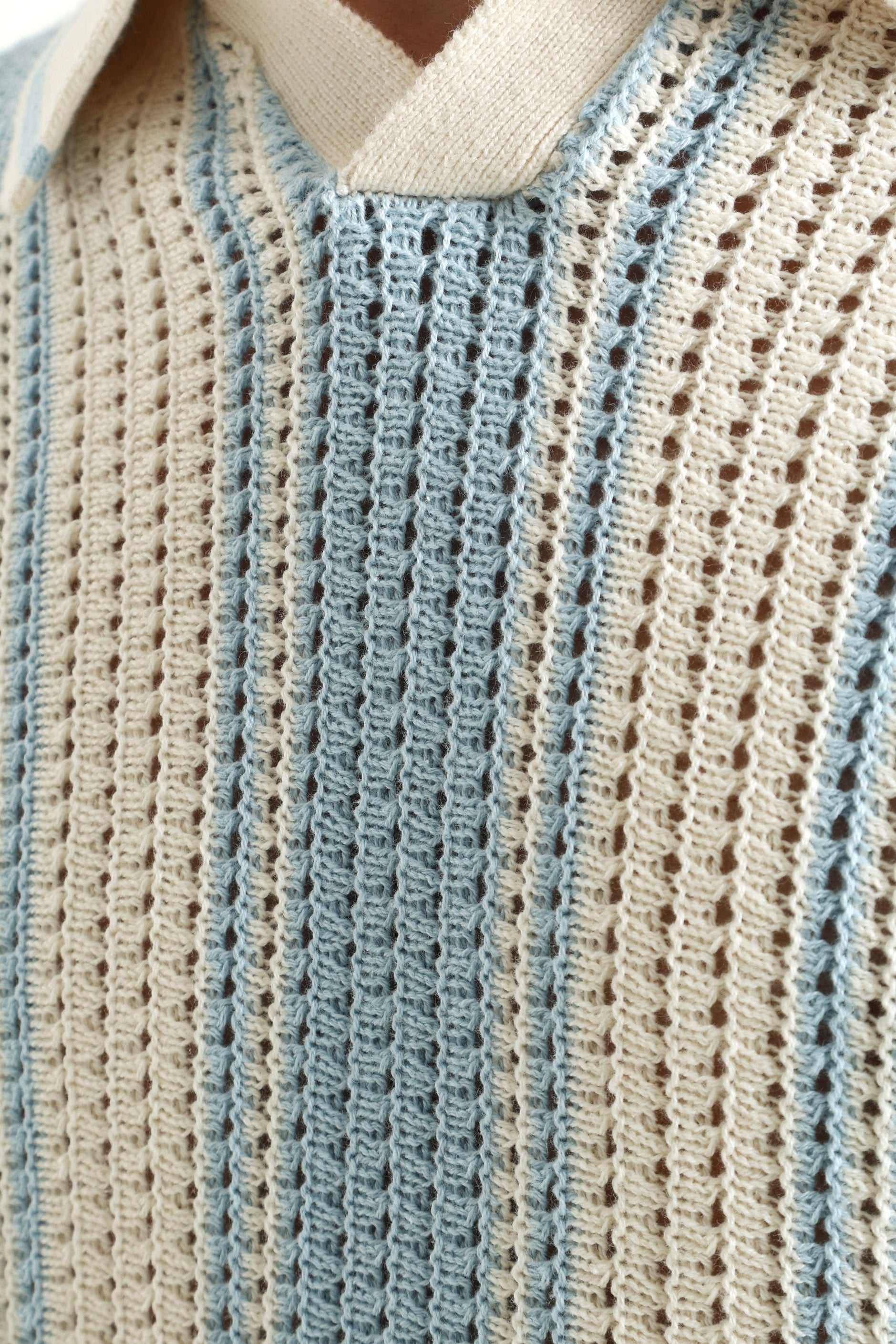 Strickpullover - Cashmere Blue + Sea Salt