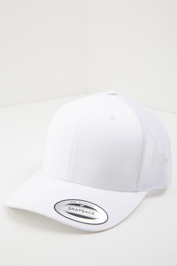 Casquette trucker / snapback - White