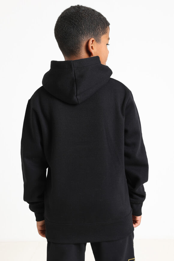 Kapuzensweatshirt - Black + Gold