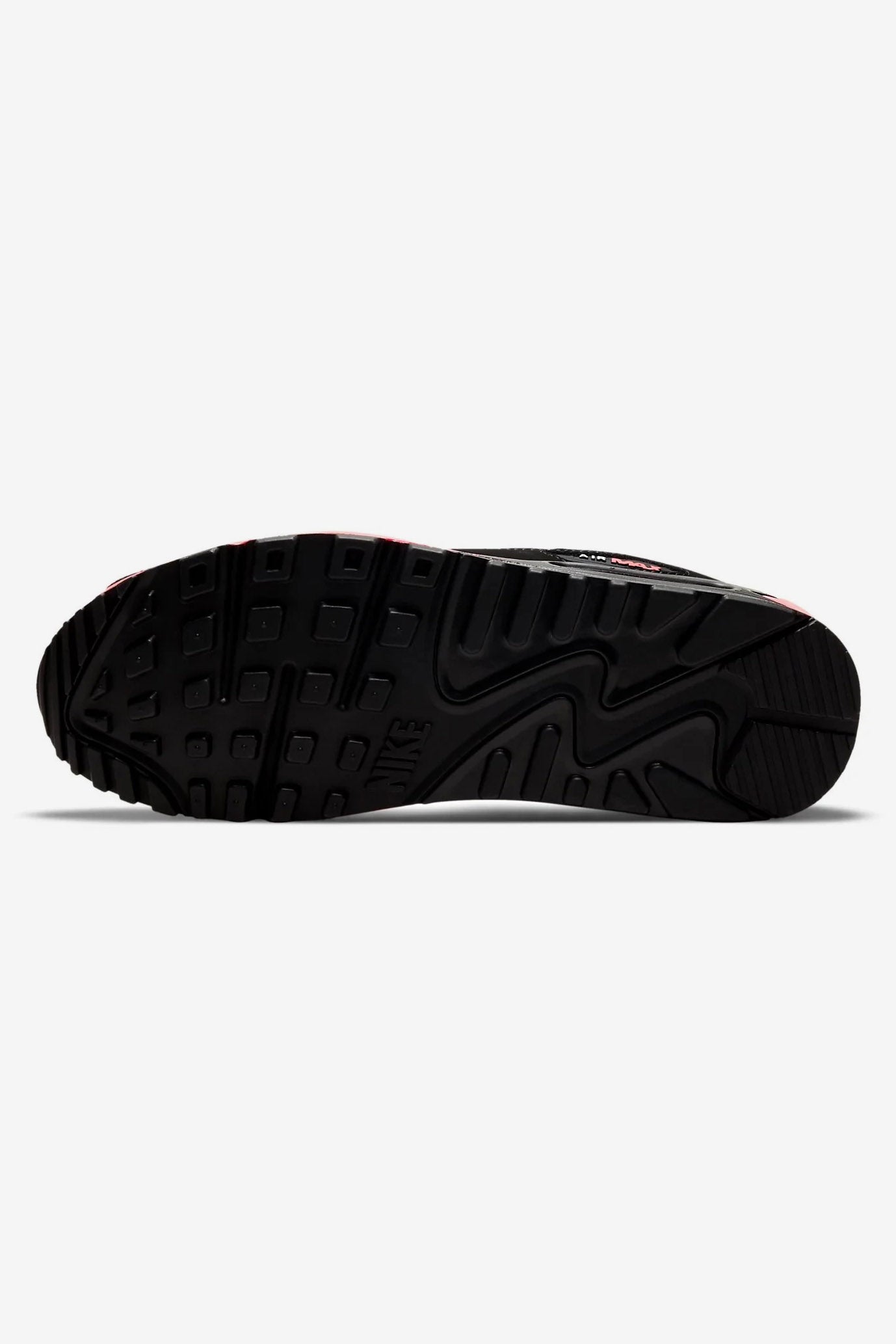 Air Max 90 Sneaker - Black + White + Racer Pink