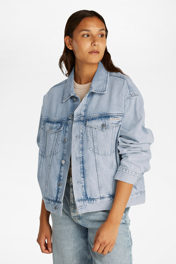 Veste en jean Boxy - Denim Light