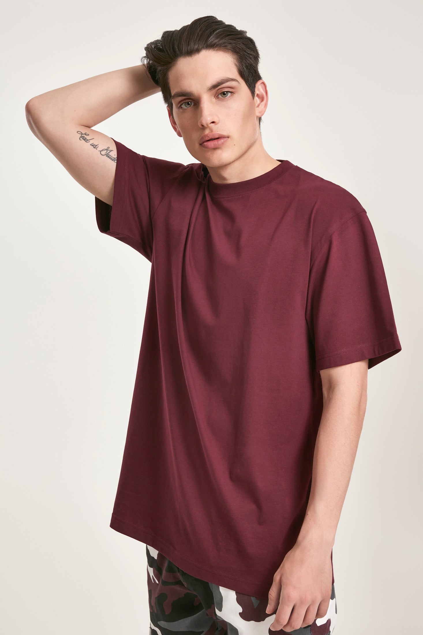 Oversize T-Shirt - Aubergine