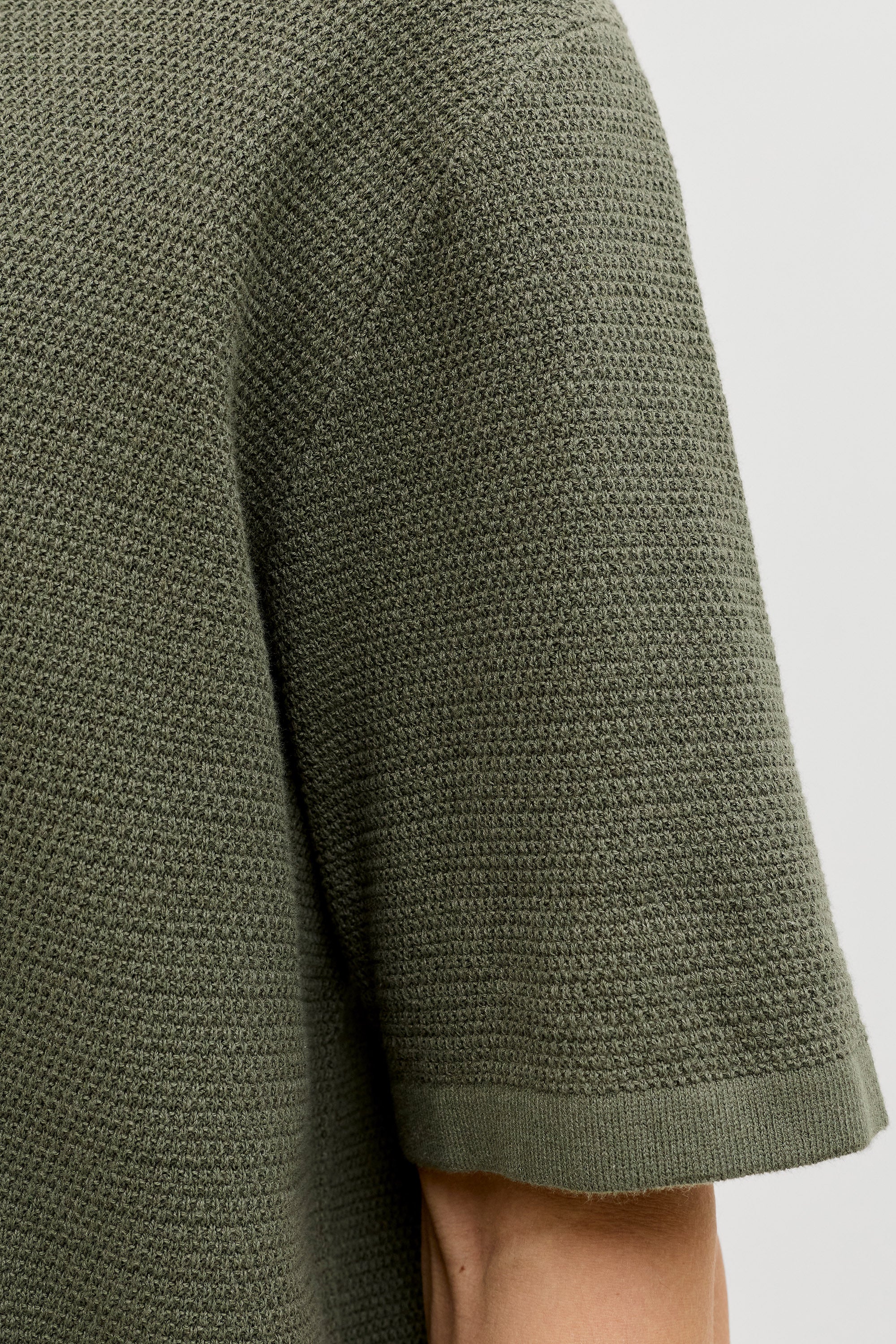 JJEGEORGE polo en tricot - Dusty Olive