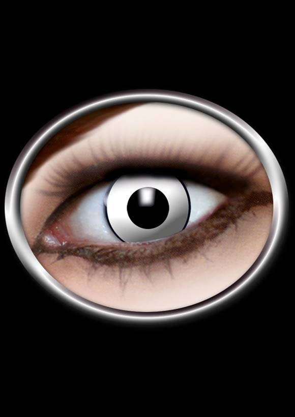 Lentilles de couleur - Blanc Manson